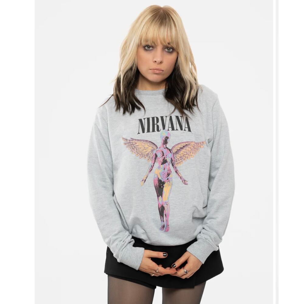 Nirvana 2023 Sweatshirt Grey Size L New without tags Size L